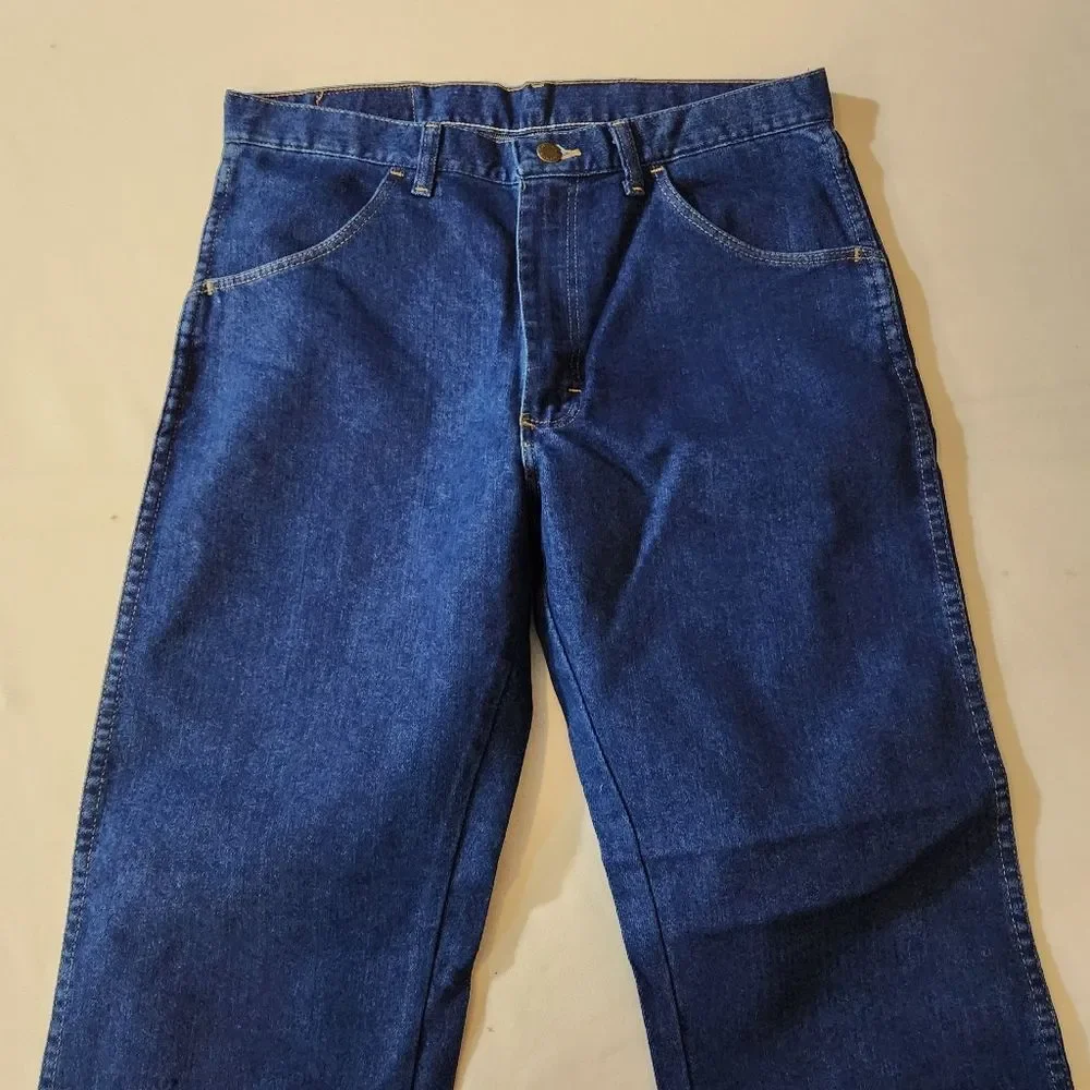Wrangler Stretch Classic Blue Denim Jeans Size‎ 32x32 NWT